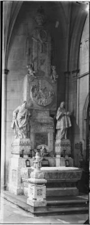 Salem Münster - Klosterkirche Maria Himmelfahrt Seitenschiff Bartholomäus-Altar von Johann Georg Dirr und Johann Georg Wieland 1766/93