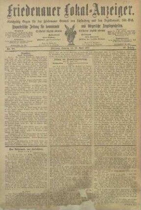 Nr. 99, 28.04.1907