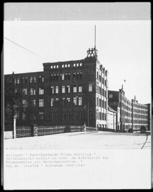 Fabrikgebäude der Firma Zwilling