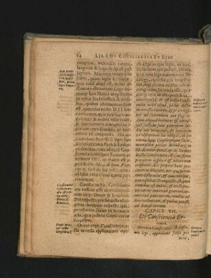 Caput VII. De Conscientia Erronea.
