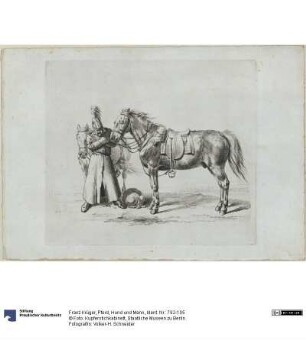 Pferd, Hund und Mann