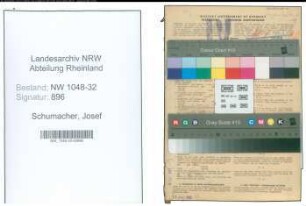 Entnazifizierung Josef Schumacher , geb. 01.04.1907 (Stadtbeamter)