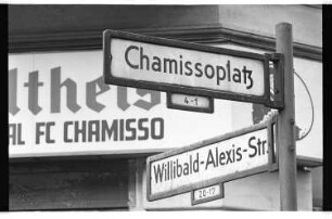 Kleinbildnegativ: Chamissoplatz, 1976