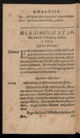 Die Simonis Et Iudae ...
