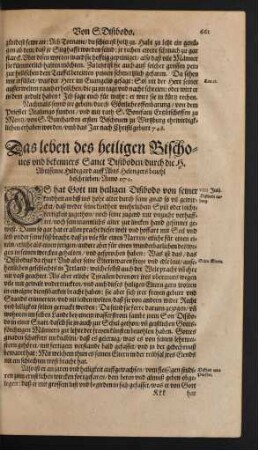 Das leben des heiligen Bischoves und bekenners Sanct Disiboden ...