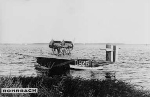 Rohrbach-Flugboot "Ro. VII Robbe", 1926 in Warnemünde : Technikgeschichte | Maschinenbau | Verkehrswesen | Luftfahrzeuge | Flugzeuge