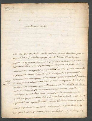 [Brief von M. Terrasse de Vaslins an François-Joseph Terrasse Desbillons]