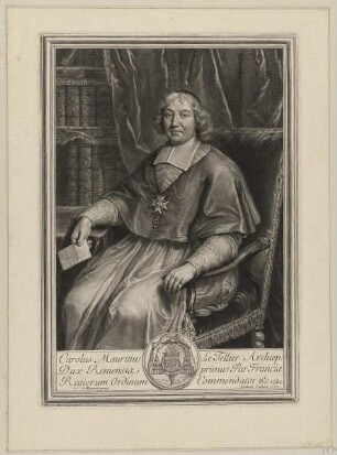 Bildnis des Carolus Mauritius Le Tellier