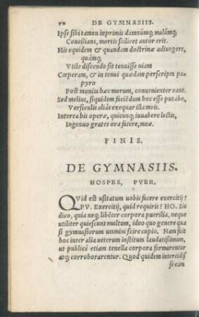 De Gymnasiis.