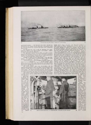 Torpedoboote in voller Fahrt.