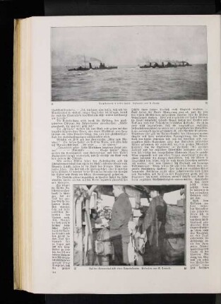 Torpedoboote in voller Fahrt.