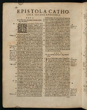 182-184, Epistola Catholica Iacobi apostoli.