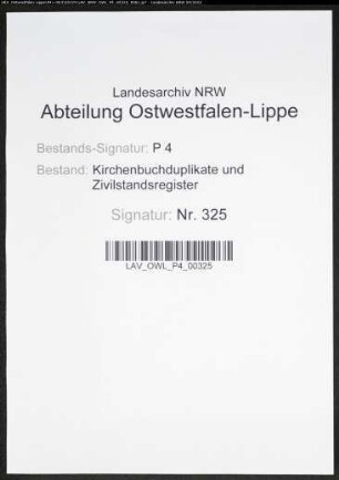 Kirchenbuchduplikat der katholischen Gemeinde Störmede, Kreis Lippstadt (GHT 1821-1823). (Gemeinde: Katholische Gemeinde)