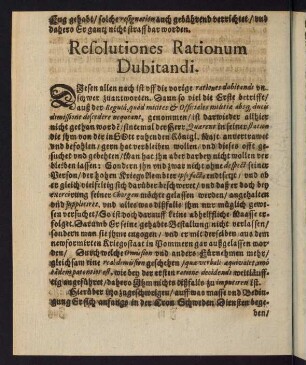 Fiiiv-Giiv, Resolutiones Rationum Dubitandi