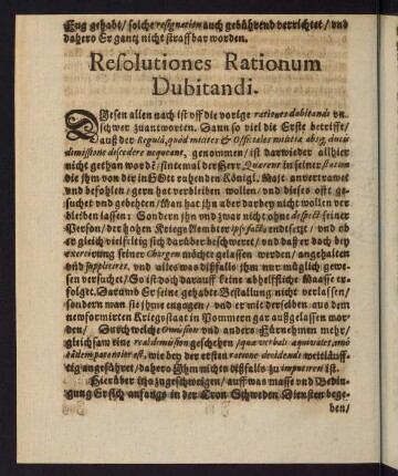 Fiiiv-Giiv, Resolutiones Rationum Dubitandi
