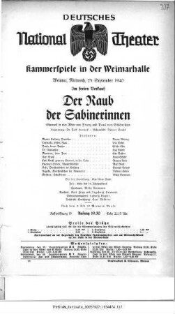 Der Raub der Sabinerinnen