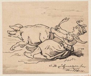 Das ausgerissene Schwein - 6. abgeworfene Magd