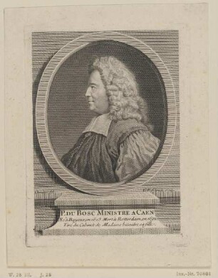 Bildnis des P. du Bosc