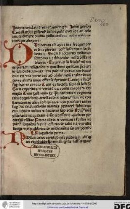 De pollutione nocturna. Add: Henricus de Hassia (the Younger?): Regulae ad cognoscendum differentiam inter peccatum mortale et veniale et Septem signa amoris Dei