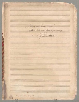 Prope est Dominus [F-Dur] - BSB Mus.ms. Mk 742-4