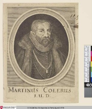 Martinus Colerus [Martin Coler]