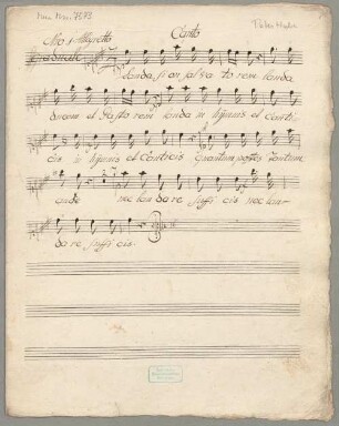 4 Sacred Songs, Coro, org - BSB Mus.ms. 7573 : [without title]