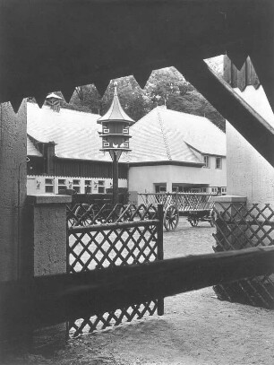 Dresden. Internationale Hygieneausstellung 1930/1931. Landwirtschaftliches Mustergehöft (1930/1931; E. Högg, R. Müller).Taubenhaus