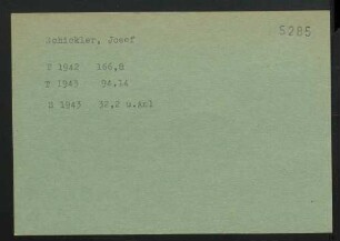 Schickler, Josef
