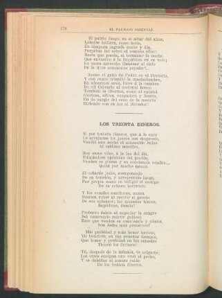 Los treinta dineros.