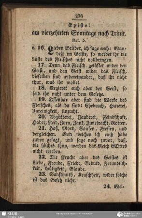 [Am vierzehnten Sonntage nach Trinitatis]
