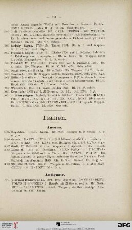 [Italien, Schweiz, Niederlande und Belgien] (Nr. 3065-3782)