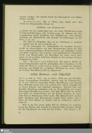 erstes Heimat- und Schulfest