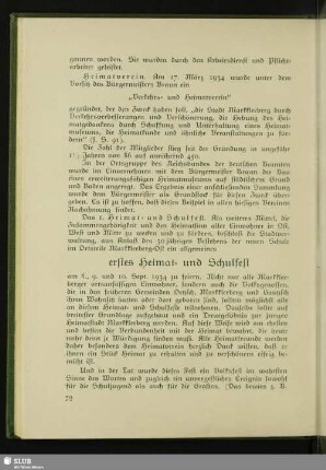 erstes Heimat- und Schulfest