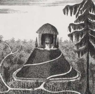 Der Tempel des Aeolus auf dem Schnekenberge in den Englischen Garten-Anlagen bey Machern