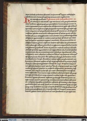 Eusebii Caesariensis Praeparatio evangelica Georgio Trapezuntio interprete - UER MS 160