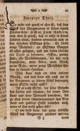 21-35, Zweyter Theil
