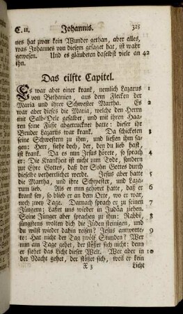 Das eilfte Capitel. - Das ein und zwanzigste Capitel.
