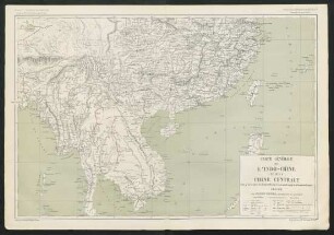 Carte générale de l'Indo-Chine et de la Chine Centrale