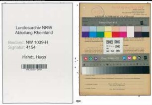 Entnazifizierung Hugo Handt , geb. 06.03.1898 (Landwirt)