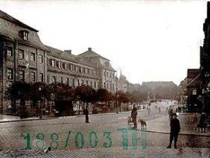 Fischer, Theodor; Bayreuth (Bayern); Rathaus (Umbau Infanteriekaserne) und Saalbau - Außenansicht