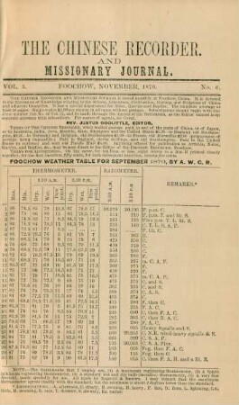 No. 6. November, 1870