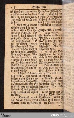 Buß- und Catechismus-Lieder.