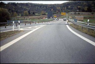 Zusammenführung der Ausfahrten