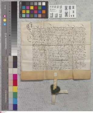 Hergershausen: Leihbrief für Weiprecht von Hergershausen über den Hergershäuser Hof nebst Aversalien