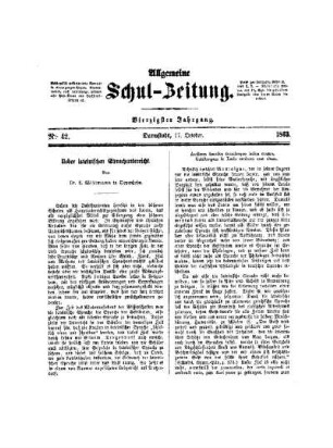 Ueber lateinischen Sprachunterricht
