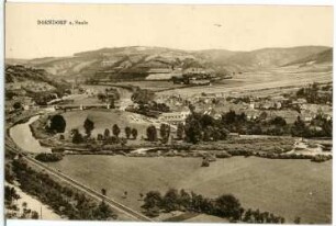 Dorndorf. Blick auf Dorndorf