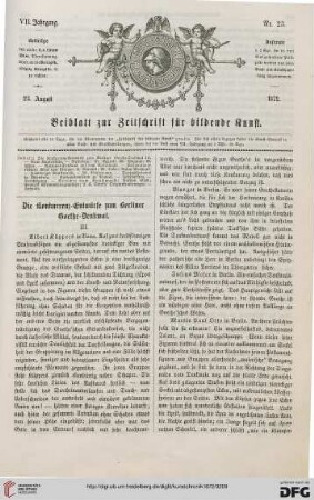 Heft 23 (23. August 1872)