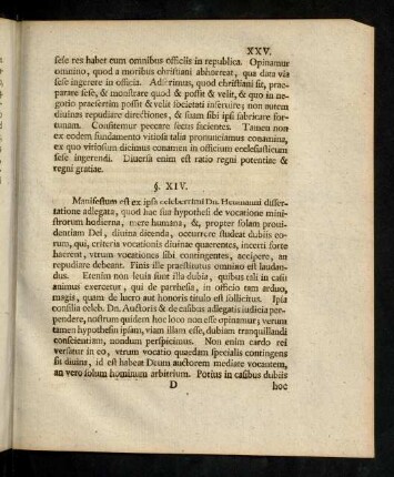 XXV-XXVIII, § XIV