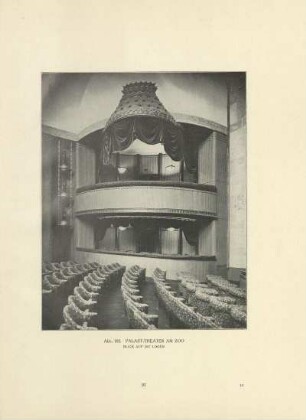 Abb. 102. Palast-Theater am Zoo. Blick auf die Logen