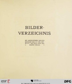 Bilderverzeichnis